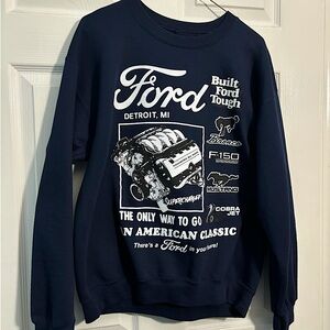 Graphic ford sweater